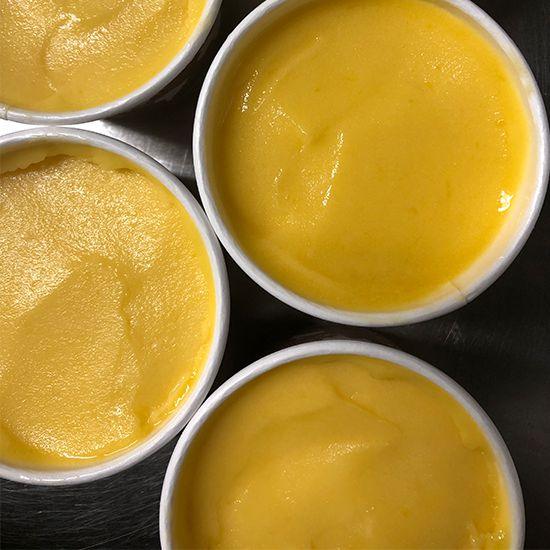 Mango Sorbet - Chris's Ice Cream